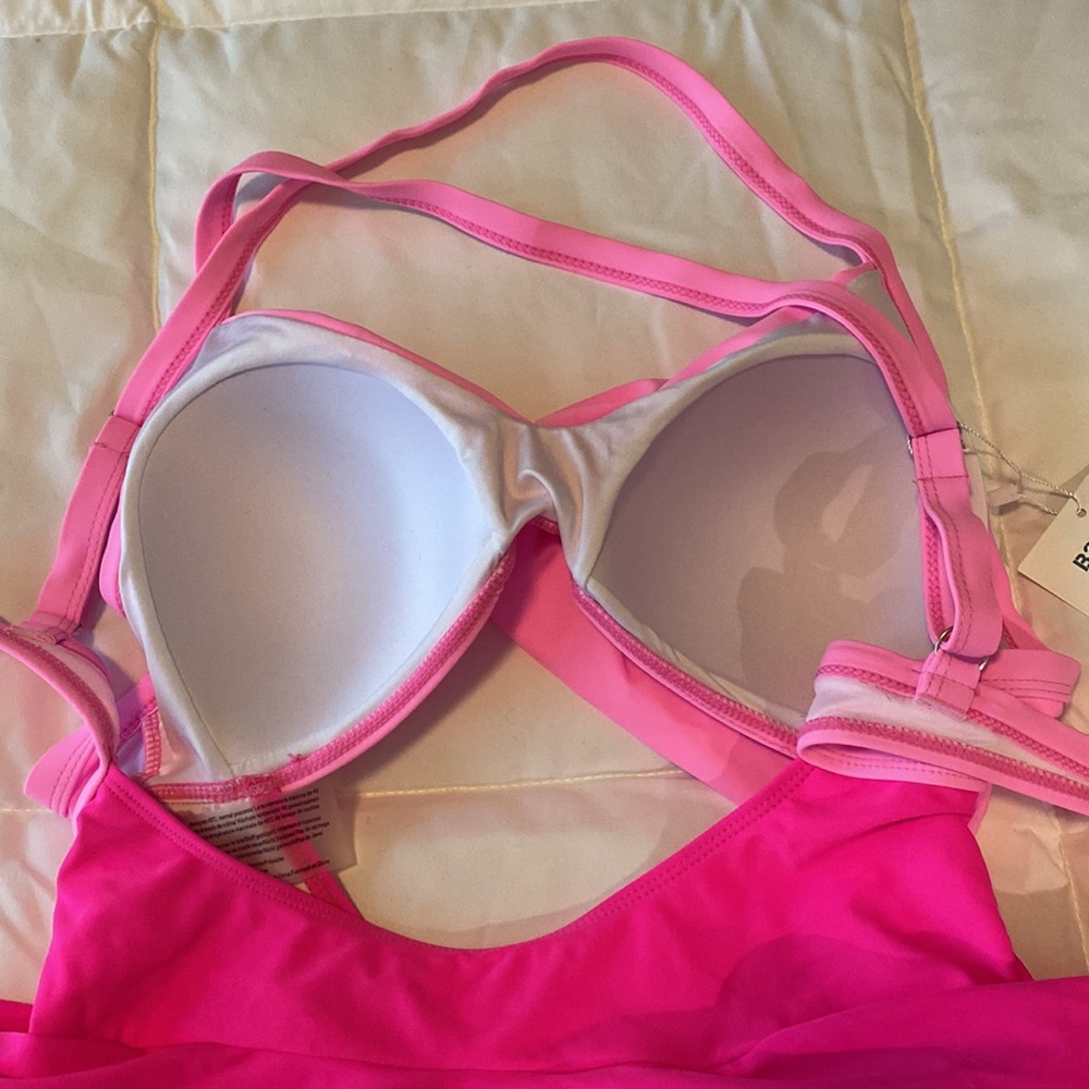 NWT B2prity Women Cutout One Piece Skirt Swimsuit size XL - Picture 3 of 11